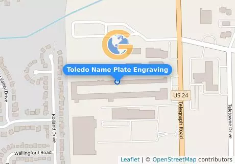 Toledo Name Plate Engraving