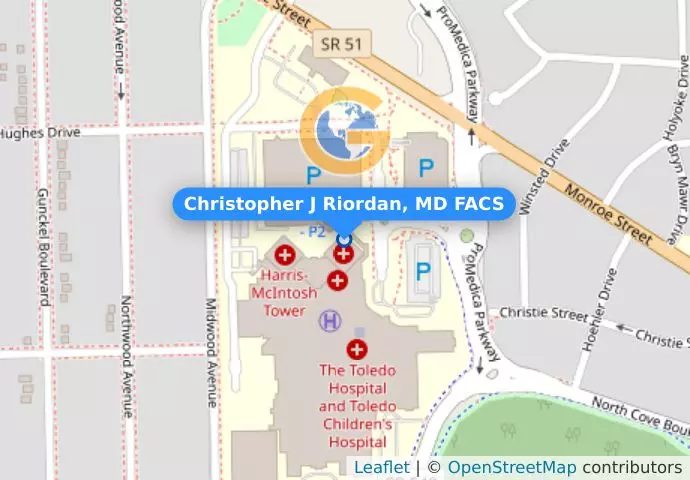 Christopher J Riordan, MD FACS