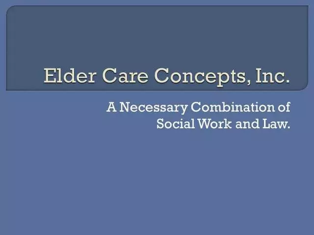 Elder Care Concepts