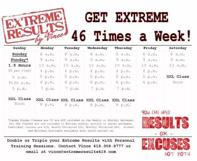 Extreme Results By Vince