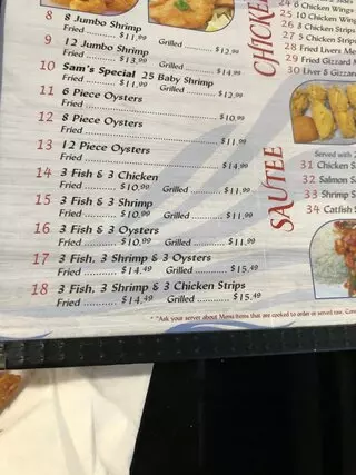 Sam's southern eatery